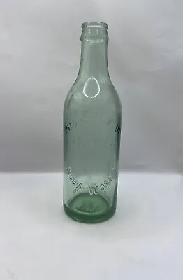 Property MAUI SODA WORKS HAWAII Bottle Net Contents 8”x2.5” Crown Top Embossed • $85.99