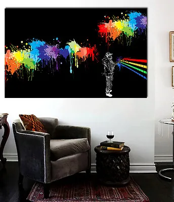 Spray Can Street Art Graffitti - Large 36 X 22 Print Bansy. Mr. Brainwash • $19.95