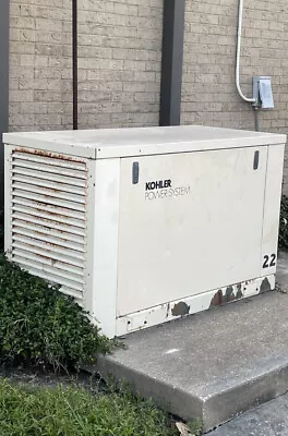 KOHLER 22RY - 22 KW Generator - Only 18 Hours! • $2999