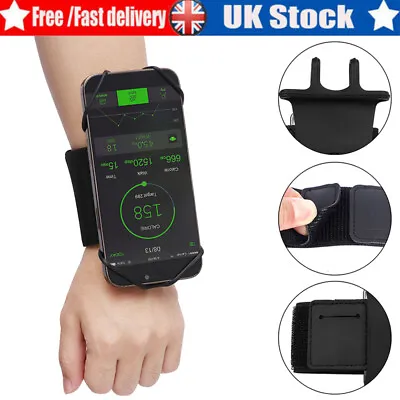 £6.66 • Buy 360° Rotable Running Armband Arm Band Phone Holder Wristband Jogging Exercise UK