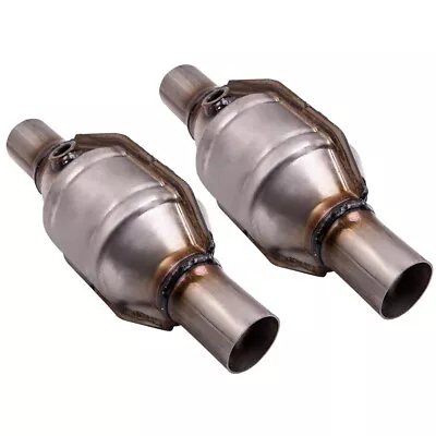 2  Inlet/Outlet 13  Overlength Universal Exhaust Catalytic Converters 53004 EPA • $63