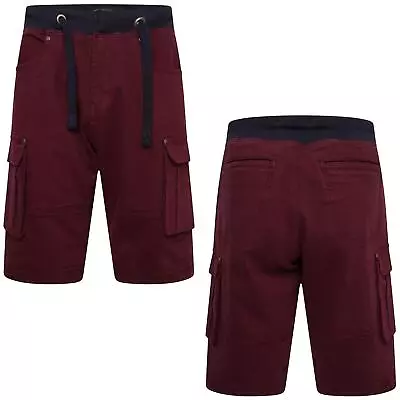 Men's Stretchable Shorts Elastic Waist Casual Cotton Half Pant- 40 To 60 Waist • £19.99