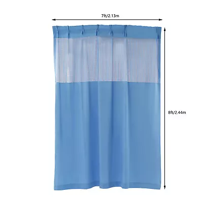 Hospital Cubicle Curtain Large Area With Strong Flat Hooks For Medical Clinic • $46