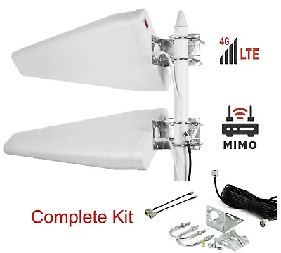 5G/4G LTE Dual MIMO Wideband 2x11dBi Directional Antenna  Covers ALL Bands • $169.99