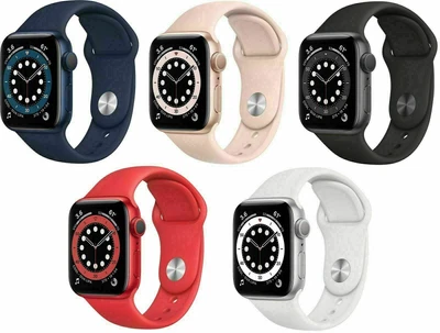 $229.99 • Buy Apple Watch Series 6 GPS WiFi + LTE Cellular 40mm Sport Band Excellent Condition