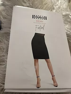 WOLFORD Fatal Skirt XS Black Can Also Be Worn As A A  Top Or Mini Dress • £49