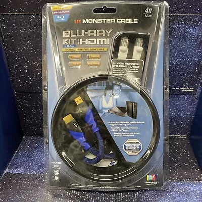 Monster Cable 4ft  MC 950 Advanced High Speed Blu-Ray HDMI Cable • $24.88