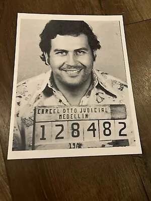 PABLO ESCOBAR Mug Shot Art Print Photo Rare 8 X 10  Poster MUGSHOT DRUG CARTEL • $8.99