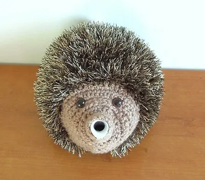£19.50 • Buy Hedgehog Tea Cosy, Handmade Fluffy Tea Cozy For 4-6 Cup Teapot, Kitchen Dining