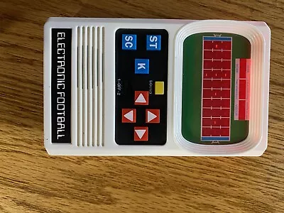 Mattel Classic Electronic Handheld Football Game Vintage Retro Tested Works • $24.99