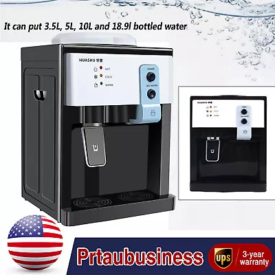 5 Gal Hot/Cold Top Loading Countertop Water Cooler Dispenser Drinking Machine • $53