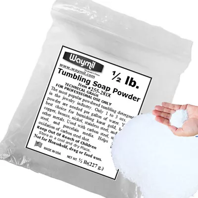 Tumbling Soap Powder For Stainless Media Shot Barrel Vibratory Finish Tumblers • $10.88