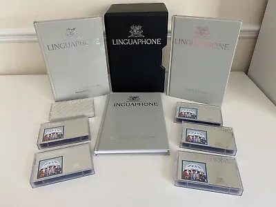 Linguaphone French Language Course 6 Tapes 3 Hardback Books • £24.99