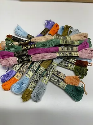 25 X BRAND NEW  DMC Stranded Cotton Thread YOU CHOOSE YOUR COLOURS. FREE POST • $30