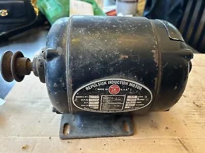 Vintage Marathon Electric 1/4hp Motor Repulsion Induction 1725 Rpm 110/220v GE • $140