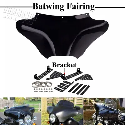 Batwing Fairing Kit For Harley Kawsaki Vulcan VN900 VN1500 VN1600 VN1700 VN2000 • $239.19