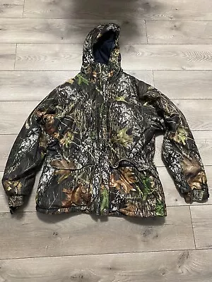 Cabela's Whitetail Clothing Mossy Oak BreakUp Camo Gore-Tex Jacket L Hunting • $99.99