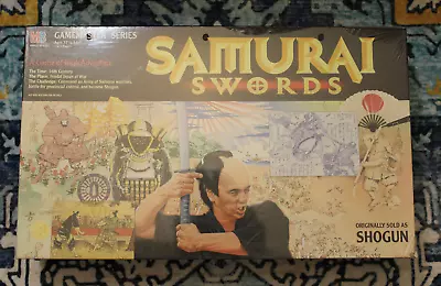 Samurai Swords (SHOGUN) - MILTON BRADLEY - GAMEMASTER SERIES - Sealed • $235