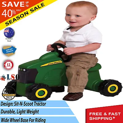 $56.97 • Buy  John Deere Sit-n-Scoot Tractor Kids Car Push Baby Ride On Toys Toddler Play Toy