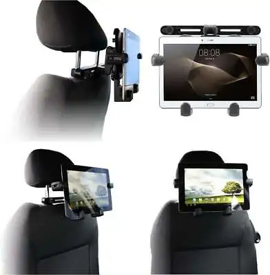 Navitech Car Back Seat Headrest Grip Mount For Tablets & Portable DVD Player • £21.10