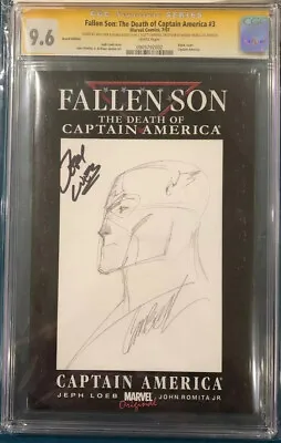 J SCOTT CAMPBELL ORIGINAL SIGNED Sketch Art CGC CAPTAIN AMERICA AVENGERS ENDGAME • $1999.99