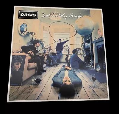 Noel Gallagher Oasis “Definitely Maybe” Hand Signed Vinyl 1 • £450