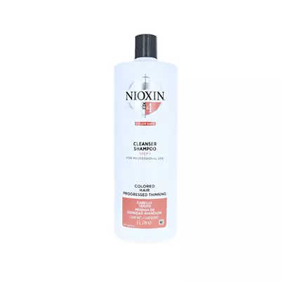 Nioxin Shampoo System 4 Cleanser 1000ml • $75.95