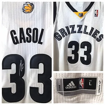 Marc Gasol Signed Grizzlies 🐻 Authentic Jersey (JSA LOA) • $2999.99