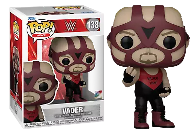 WWE - Vader #138 Funko Pop Vinyl Figure NEW • $44