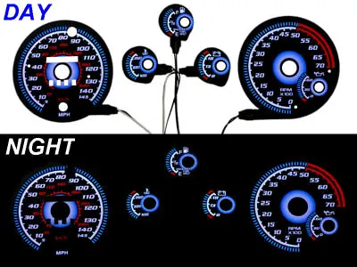 Blue Glow Overlay Fit For 85-89 Chevy Camaro 145MPH Gauge Face Overlay Z28 Iroc • $49.95