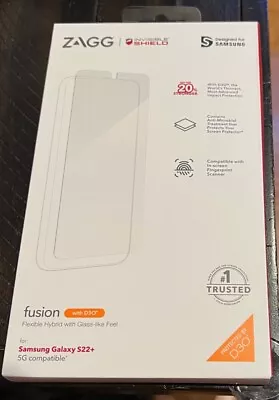 ZAGG Invisible Shield Fusion D30 For Samsung Galaxy S22+ Plus / S22+ Plus 5G  • $14.99