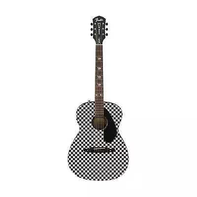 Fender Tim Armstrong Hellcat Acoustic Guitar W/Black Pickguard Checkerboard • $883.30