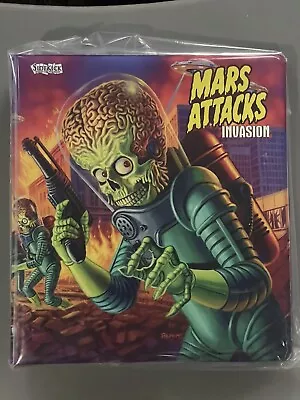 Mars Attacks Binder Invasion Heritage Kickstarter Exclusive Brand New Never Used • $119.99