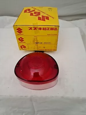 NOS Suzuki Rear Tail Light Lens T250 T250R T500R OEM 35712-18010 • $27