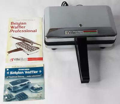 Vintage VillaWare Belgian Waffler Professional 5200-NS Waffle Maker • $49.99