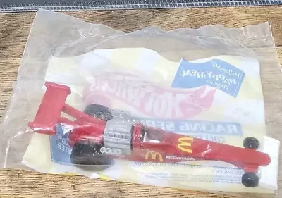 Vintage Hot Wheels 1992 McDonald's Happy Meal You “McDonald's Dragster  Sealed • $4