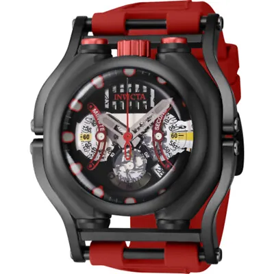 Invicta Sea Hunter Chronograph Quartz Black Dial Men's Watch 41714 • $141.90