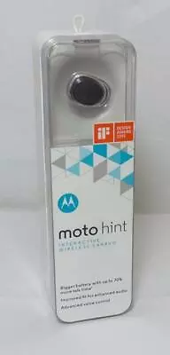 Boxed Motorola Moto Hint+ Interactive Wireless Earbud (89800N) • $199.99