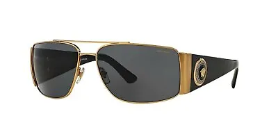Versace Mens Polarized Sunglasses 0VE2163 100281 63mm • $124.99