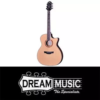 Crafter STG G-16CE GA Acoustic Electric Guitar - SAVE $350 OFF RRP$1399! ON SALE • $1049