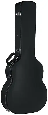 ROCKCASE Acoustic Guitar Hardshell Case (Maccaferri) Arched Lid Curved - Black • $101.54