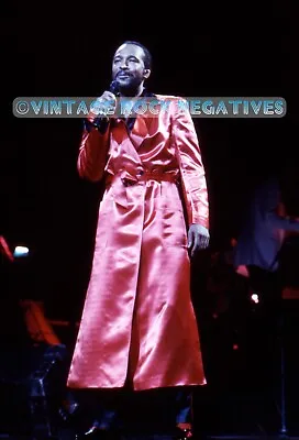 Unseen MARVIN GAYE In NYC At RCMH '83 - MUSEUM-QUALITY Print (8.5x11) - WOAH!! • $48.75