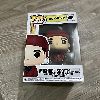 Funko Pop! Vinyl: The Office - Michael Scott As Classy Santa #906 • $14.96