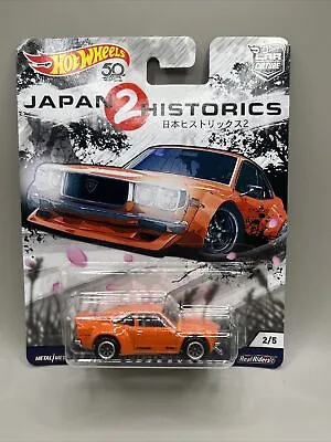 Hot Wheels  PREMIUM - Japan Historics Mazda RX-3 Orange • $12.95