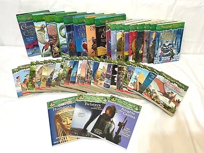 Lot Of 47 MAGIC TREE HOUSE MERLIN MISSION And RESEARCH GUIDE Scholastic BOOKS • $59.99