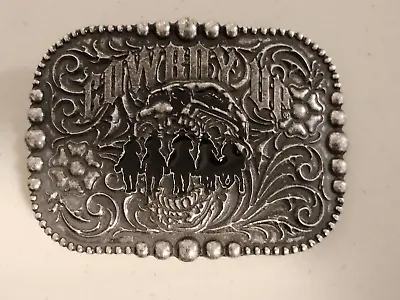 Montana Silversmiths Cowboy Up Belt Buckle • $24.99