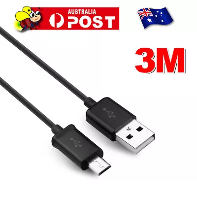 $6.95 • Buy 3M Charger Charging Cable Cord Sync USB Power For PS4 PLAYSTATION 4 Controller