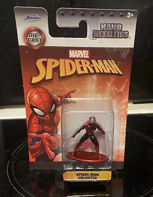 Jada Die-Cast Marvel Avengers Nano Metal Figs Spider-Man Unlimited • £4.99