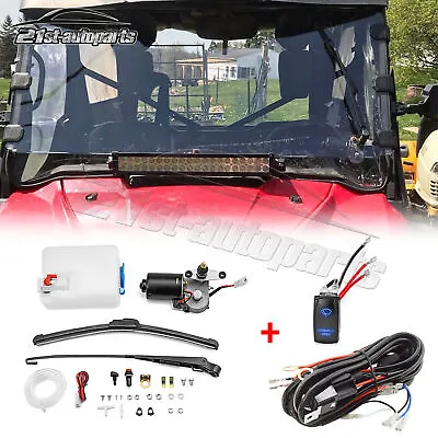 12V Electric Windshield Wiper Motor Kit UTV For Honda Pioneer CF-MOTO Yamaha • $75.04