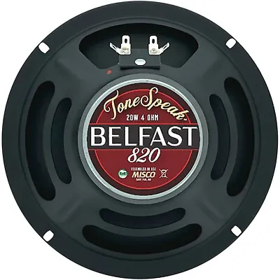 ToneSpeak Belfast 820 8  20W Guitar Speaker 4 Ohm • $59.99